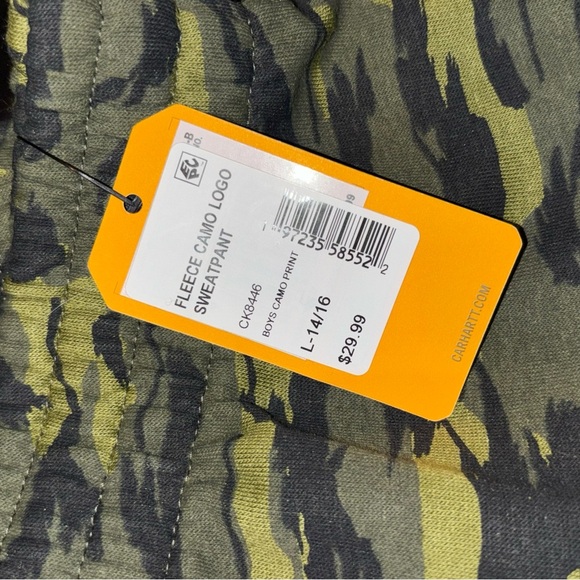 Carhartt Camouflage Jogger Pants NWT - Picture 5 of 8
